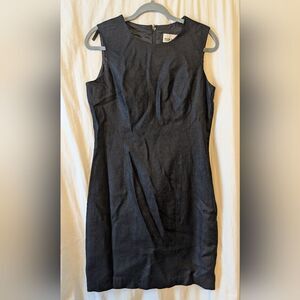 Vintage Ellen Ashley Black Sleeveless Mini Dress